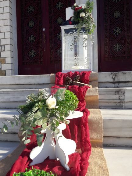 Στολισμός γάμου Χριστούγεννα - Image 2