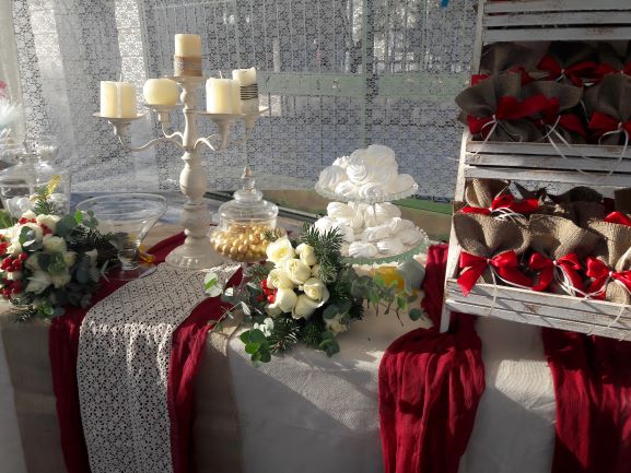 Στολισμός γάμου Χριστούγεννα Στολισμός γάμου Χριστούγεννα