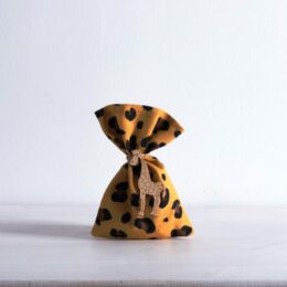 Μπομπονιέρα πουγκί σε animal print