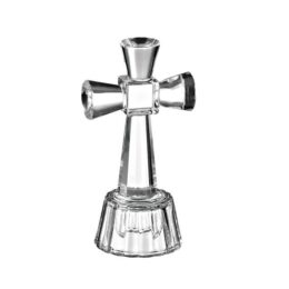 Μπομπονιέρα βάπτισης κρυστάλλινος Σταυρός