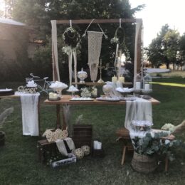 Στολισμός γάμου boho chic