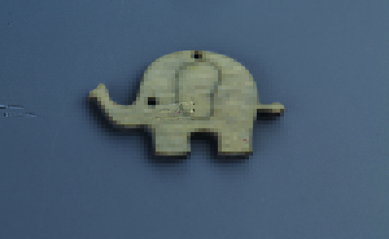 Διακοσμητικό ξύλινο ελεφαντάκι