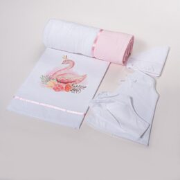 Λαδόπανα βάπτισης με κύκνο