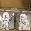Μπομπονιέρα βάπτισης κουτί plexiglass με ανάγλυφη εικονίτσα - Image 2