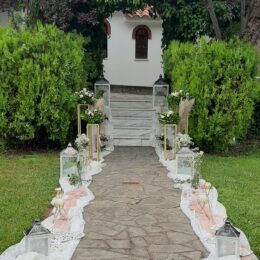 Στολισμός για γάμο  σε κτήμα