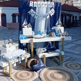 Στολισμός βάπτισης καράβι