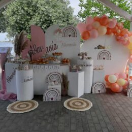 Στολισμός βάπτισης με μπαλόνια