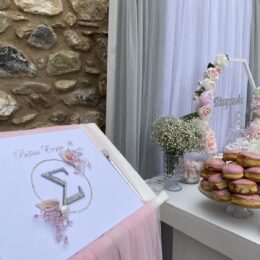 Στολισμός βάπτισης strass