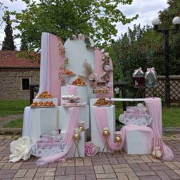 Στολισμός βάπτισης με Candy, salty bar