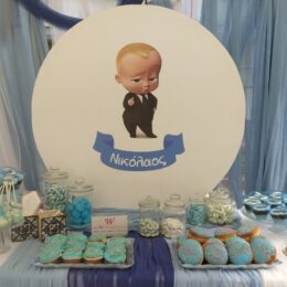 Στολισμός βάπτισης BABY BOSS