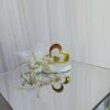Μπομπονιέρα καρδιά plexiglass με μονογράμματα - Image 2