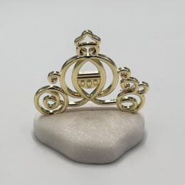 Μπομπονιέρα βάπτισης πέτρα με άμαξα