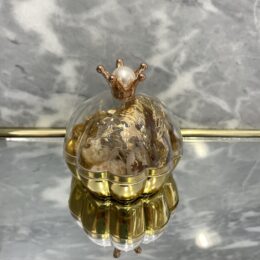 Μπομπονιέρα κουτάκι κολοκύθα-κορώνα